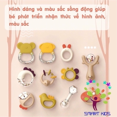 Set Xúc Xắc Chuột Pomo Cao Cấp Cho Bé PM-10110