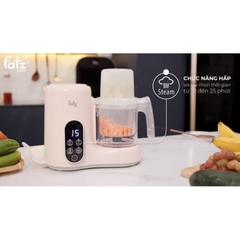 Máy Xay Hấp Thức Ăn Dặm Điện Tử Đa Năng AUTO 1 FATZ BABY FB9658MX