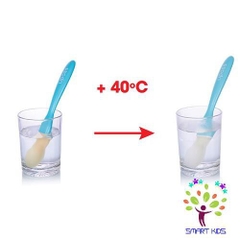 Bát Ăn Dặm Chống Đổ Kèm Nắp & Thìa Cảm Ứng Nhiệt Upass UP5026Y