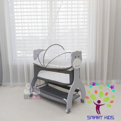 Nôi cũi vải Umoo Gấu UM-08111