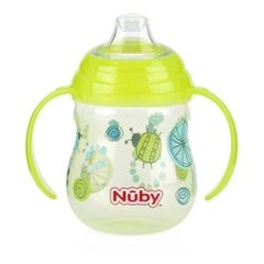Bình uống nước Nuby mỏ vịt silicon 270ml