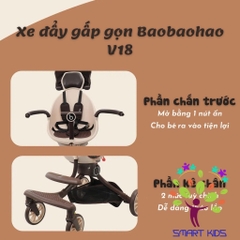 XE ĐẨY GẤP GỌN BAOBAOHAO V18