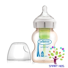 Bình sữa cổ rộng Dr.Brown's nhựa PESU Option Plus 150ml và 270ml