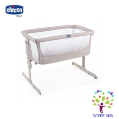 Cũi kề giường đa năng Chicco Next2Me air màu be