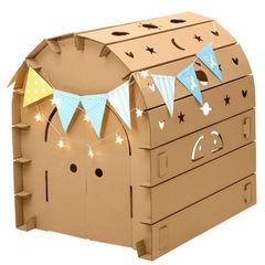 Nhà Bìa Carton Cho Bé Siêu Đẹp, Chắc Chắn - Nhà Đồ Chơi Lắp Ghép Thông Minh Cho Bé