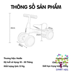 Xe chòi chân Mini chính hãng Nadle S-902