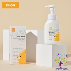 Sữa tắm gội K-Mom hữu cơ 2in1 290ml