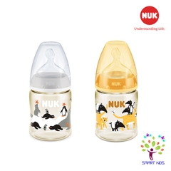 BÌNH SỮA NUK PREMIUM CHOICE+ NHỰA PPSU (ANIMALS) 150ml/300ml
