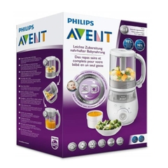 Máy hấp và xay thức ăn Philips Avent 4 in 1 SCF875/02 1000ml