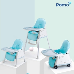 Ghế ăn dặm Umoo 3 chức năng - có đệm + bánh xe UM-05146