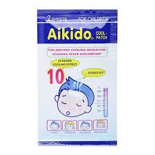 (Chính Hãng) Miếng dán hạ sốt Aikido hộp 6m