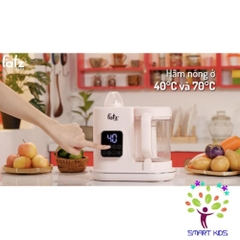 Máy xay hấp thức ăn dặm điện tử đa năng AUTO 3 Fatz baby FB9617KM (tặng kèm khay 6 cố trữ đông thức ăn dặm)