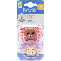 Bộ 2 ti giả chỉnh nha hình thú Dr Brown's