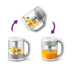 Máy hấp và xay thức ăn Philips Avent 4 in 1 SCF875/02 1000ml