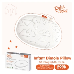 Gối Chống Bẹt Đầu Infant Dimple Pillow Petit Soleil
