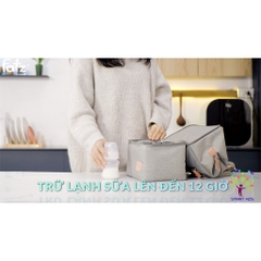 BA LÔ BỈM SỮA CÓ KẾT HỢP TÚI BẢO QUẢN BÌNH SỮA - MULTIFIT - FATZ BABY - FB2020SL