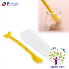 Thìa Vét Hươu Cao Cổ Có Hộp Richell