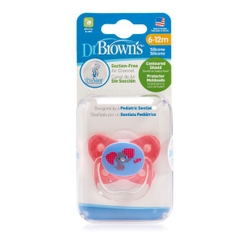 Ti giả Prevent silicone chỉnh nha cao cấp Dr Brown's