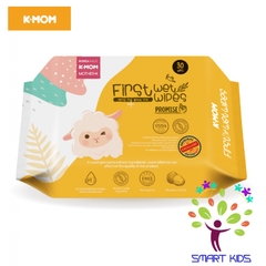 Khăn Ướt Cao Cấp K-mom Hàn Quốc First Wet Wipes (30C)