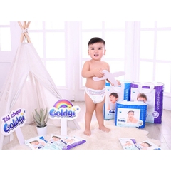 Bỉm dán/quần Goldgi+ Nhật 2020 Size Nb92/S84/M66/M60/L56/L48/XL46/XL44/XXL34