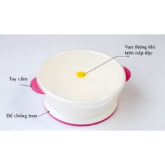 Bát Có Nắp Richell Nhật Bản Chính Hãng
