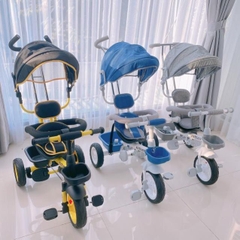 XE ĐẠP- XE ĐẨY ĐA CHỨC NĂNG UMOO CÓ MÁI CHE