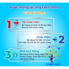 Nước thông tắc đường ống FeelCleans 1 Lít Made In Spain
