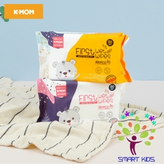 KHĂN ƯỚT CAO CẤP FIRST WET WIPES K-MOM HÀN QUỐC KHĂN ƯỚT KMOM LALABEBE