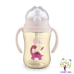 BÌNH TRITAN BẬT HÚT 2 TAY CẦM VỚI PHAO 360 ĐỘ 250ML FATZ BABY FB0250NX