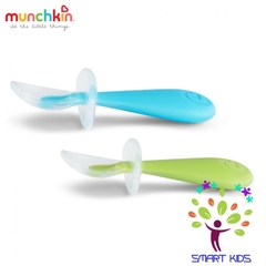 BỘ 2 THÌA SILICONE TẬP XÚC CHỐNG HÓC MUNCHKIN