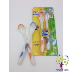 Set 2 thìa Nuby cán dài báo nhiệt