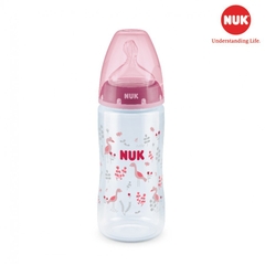 Bình sữa NUK Premium Choice nhựa PP 300ml núm ti Silicone