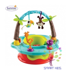 Ghế tập ngồi 3 giai đoạn có thanh đồ chơi Summer Chính hãng Nhập khẩu Mỹ