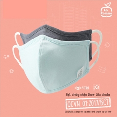 Set 2 chiếc khẩu trang 4 lớp cho bé La pomme 6m-5y