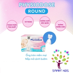 Nước Muối Sinh Lý Physiodose Round (Hộp 30 ống x 5ml)