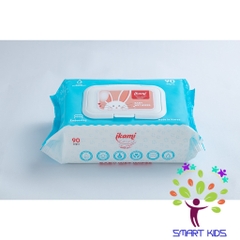 Khăn ướt trẻ em dịu nhẹ Ikami Purity ( 90 tờ)
