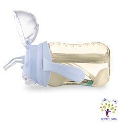 BÌNH TRITAN BẬT HÚT 2 TAY CẦM VỚI PHAO 360 ĐỘ 250ML FATZ BABY FB0250NX