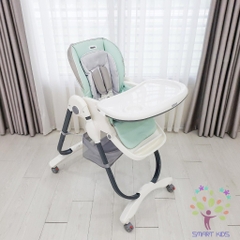 Ghế ăn cao Umoo U-04 UM-05101 có bánh 3 nấc ngả 7 nấc cao hàng chính hãng