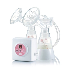 MÁY HÚT SỮA ĐIỆN ĐÔI - CÓ MATXA SILICON PREMIUM ALLEGRO# UNIMOM UM872002