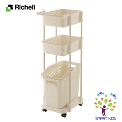 Xe để đồ giặt Richell 3 tầng G-105N