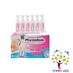 Nước Muối Sinh Lý Physiodose Round (Hộp 30 ống x 5ml)