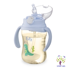 BÌNH TRITAN BẬT HÚT 2 TAY CẦM VỚI PHAO 360 ĐỘ 250ML FATZ BABY FB0250NX