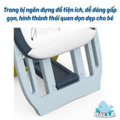 Bảng vẽ chim cánh cụt Holla kèm ghế