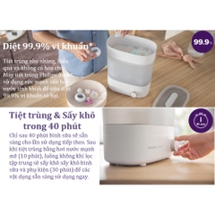 Máy tiệt trùng và sấy khô bình sữa Starlight Plus SCF293/00 Philips Avent