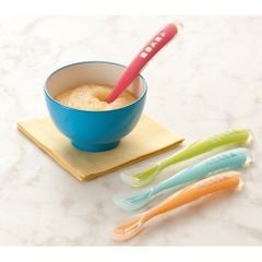 Thìa cầu vồng silicone Beaba