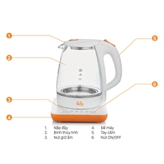 Máy đun và hâm nước siêu tốc FATZ BABY FB3501SL Bảo hành 12 tháng