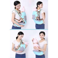 Địu ngồi trẻ em Baby lab 4 tư thế,chống gù lưng 0-36m