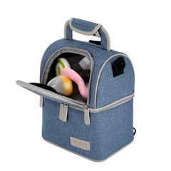 Ba lô bỉm sữa Vcoool A1 Balo giữ nhiệt bảo quản sữa mẹ