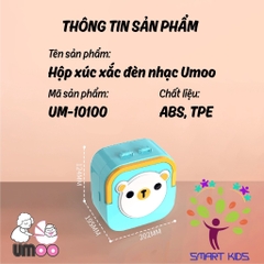 XÚC XẮC ĐÈN NHẠC 10 MÓN UMOO UM-10100