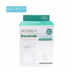 TÚI TRỮ SỮA CẢM BIẾN NHIỆT MOTHER-K HÀN QUỐC 200ml